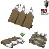 Light Triple Magazines  Pouch M4/m16 Multicam® Genuine Usa Tmc (tmc-2383-mc)