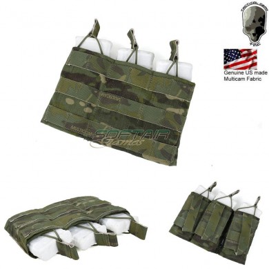 Tasca Tripla Wedge Porta Caricatori M4/m16 Multicam® Tropic Genuine Usa Tmc (tmc-2443-mtp)