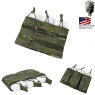 Tasca Tripla Wedge Porta Caricatori M4/m16 Multicam® Tropic Genuine Usa Tmc (tmc-2443-mtp)