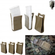 Set 3 Pezzi Inserti Rigidi Per Tasche Caricatori Coyote Brown Tmc (tmc-2497-cb)