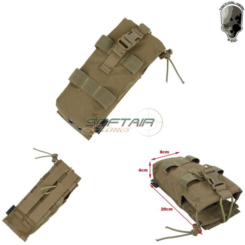 Tasca Porta Radio Tilt-out 152 Mbtr Coyote Brown Tmc (tmc-2541-cb)