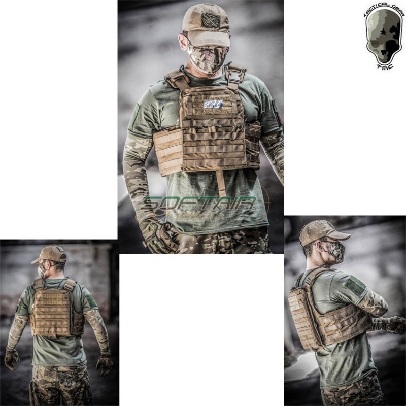 Cherry Plate Carrier Matte Coyote Brown Tmc (tmc-2355-cb)