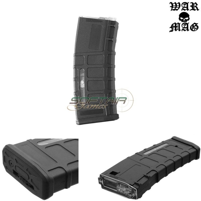 Caricatore Maggiorato M4 Style 350bb Black Warmag (wm-26-bk)