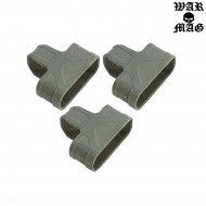 Set 3 Pieces Magazine Loop 5.56 M4/aug Foliage Green Warmag (wm-04001-fg)