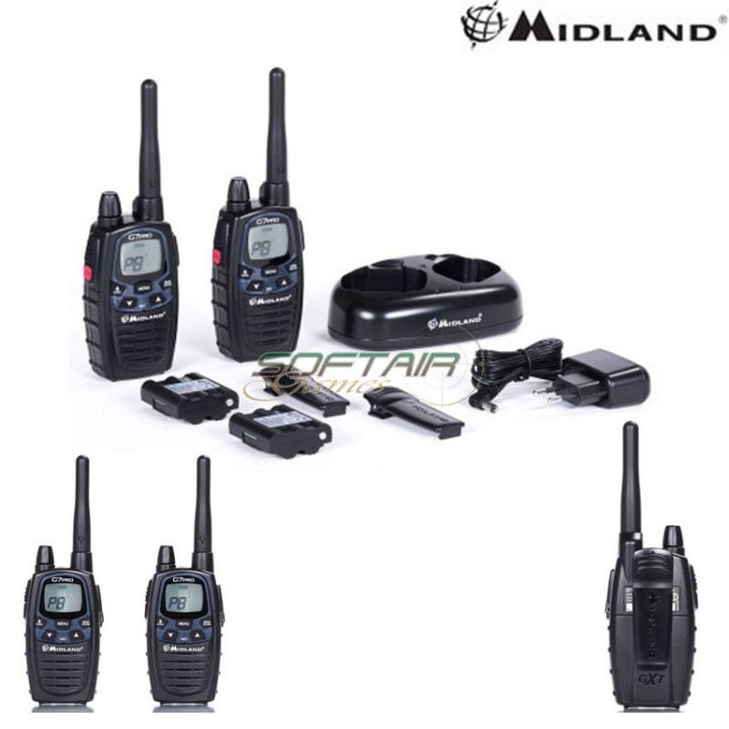 Radio G7 Pro Set 2 Pezzi Midland (c1090.13)