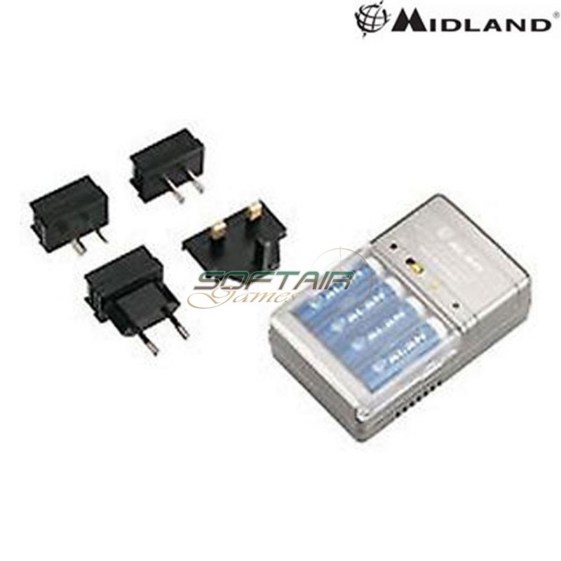 Battery Charger Stilo Aa/aaa Mw Traveller Midland (c746) - Softair Games -  ASG Softair San Marino