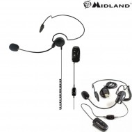 Microfono Auricolare Da Nuca Bluetooth Wa29 Midland (c1203)