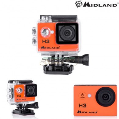 Compact Camera H3 Hd Gp Style Midland (c1235)